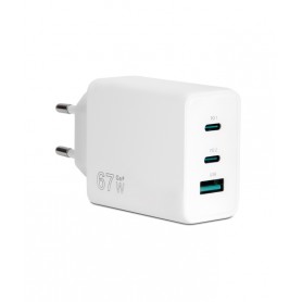 Vultech CC-367PDCUGWH Caricabatterie per dispositivi mobili Universale Bianco AC Ricarica rapida Interno