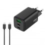 CARICATORE GAN 65W 3 PORTE