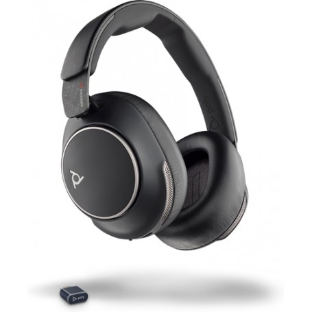 POLY Cuffie Voyager Surround 80 UC con connettore USB-C + adattatore USB-C/A