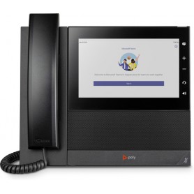 POLY Telefono multimediale aziendale CCX 600 per Microsoft Teams e abilitato per PoE