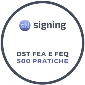 SIGNING 500 PRAT. DST FEA E FEQ