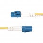 StarTech.com Cavo in fibra ottica duplex monomodale OS2 da LC a SC (UPC) da 1 m, 9/125µm, 100G, Insensibile alla piegatura, Bas