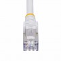 StarTech.com Cavo Ethernet CAT8 bianco da 15m, RJ45 Snagless, 25G/40G, 2000MHz, 100W PoE++, S/FTP, cavo lan in rame puro 26AWG, 