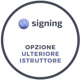 SIGNING OPZIONE ISTRUTTORE
