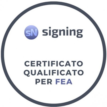 SIGNING CERTIFICATO FEA