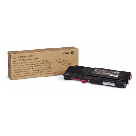 Xerox Cartuccia toner Magenta a Standard da 2.000 pagine per Phaser 6600 / WorkCentre 6605 (106R02246)