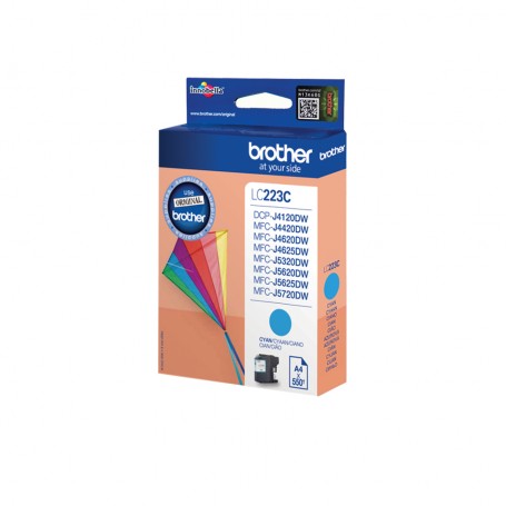 Brother LC-223C cartuccia d'inchiostro 1 pz Originale Ciano (LC223C)
