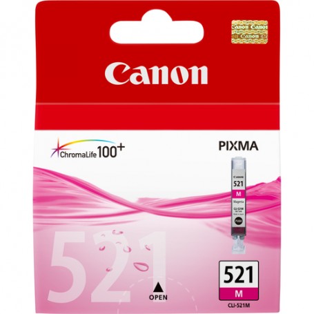 Canon CLI-521 M cartuccia d'inchiostro 1 pz Originale Magenta (2935B008)