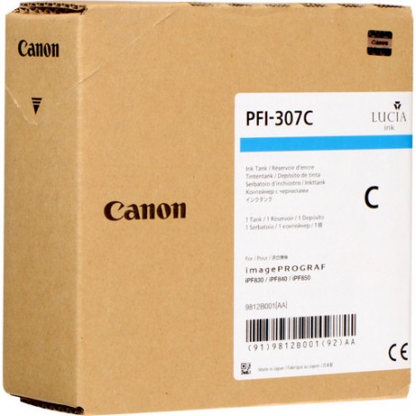 Canon PFI-307C cartuccia d'inchiostro Originale Ciano (9812B001AA)