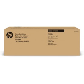 Samsung Confezione da 2 cartucce toner nero originali a capacità ultra MLT-P203U (SV123A)
