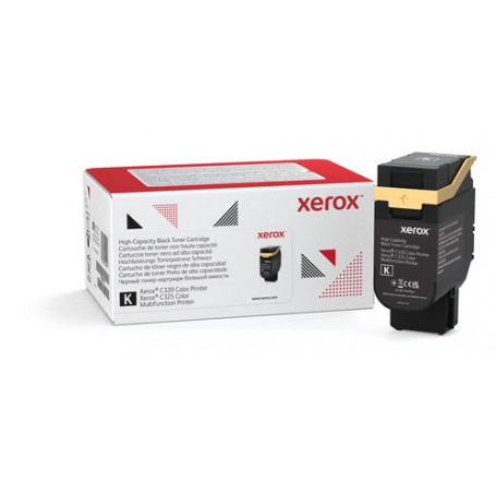 Xerox Cartuccia toner Nero a High capacity da 8000 Pagine per Stampante a colori ® C320​/​multifunzione a colori ® C325 (0