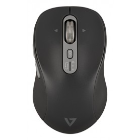 V7 Bluetooth Dual Mode MW600BT di 2,4 Ghz di velocità, Mouse a scorrimento laterale - USB-C ricaricabile - Connettività wirele