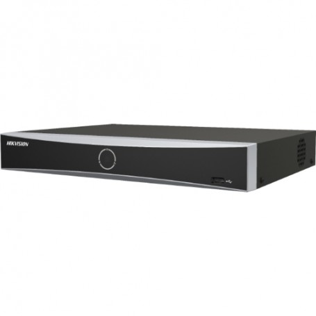 NVR 4 ingressi IP POE. Risoluzione dei canali IP fino a 12MP supporta 1 uscita video HDMI (4K), 1 VGA (FullHD) - 2xUSB 2.0