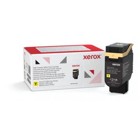 Xerox Cartuccia toner Giallo a High capacity da 5500 Pagine per Stampante a colori ® C320​/​multifunzione a colori ® C325 