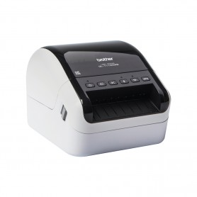 Brother QL-1110NWBC stampante per etichette (CD) Termica diretta 300 x 300 DPI 110 mm/s Con cavo e senza cavo Collegamento ether
