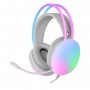 Mars Gaming MHGLOW cuffia e auricolare Cablato A Padiglione USB tipo A Bianco