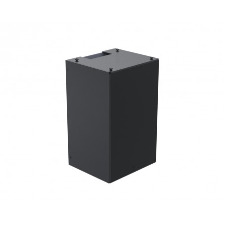 Ergonomic Solutions SpacePole Kiosk & Signage Kiosk center module Nero