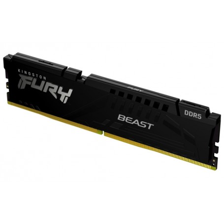 Kingston Technology FURY Beast 32GB 6400MT/s DDR5 CL32 DIMM Black XMP
