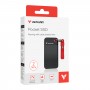 Verbatim Pocket SSD 2 TB USB tipo-C 3.2 Gen 2 (3.1 Gen 2) Nero, Rosso