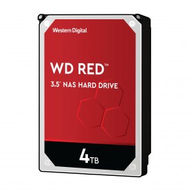 Western Digital Red disco rigido interno 4 TB 5400 Giri/min 256 MB 3.5" Serial ATA III
