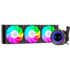 itek ARCTIC SPHERE LCD 360 Processore Kit di raffreddamento a liquido 12 cm Nero 1 pz