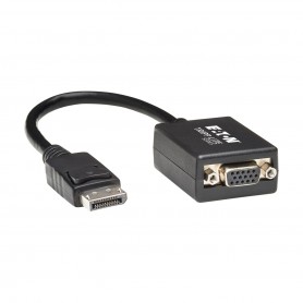 Tripp Lite P134-06N-VGA cavo e adattatore video 0,15 m DisplayPort VGA (D-Sub) Nero