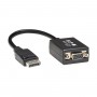 Tripp Lite P134-06N-VGA cavo e adattatore video 0,15 m DisplayPort VGA (D-Sub) Nero