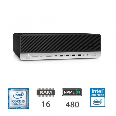 HP 800 G5 SFF I5-9400/16/NVME480/DVD/W11P/2Y