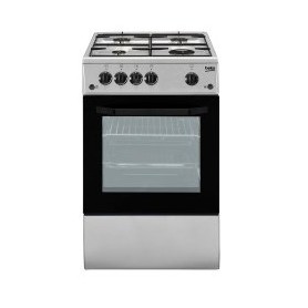 Beko CSG42011FS Cucina Gas Argento