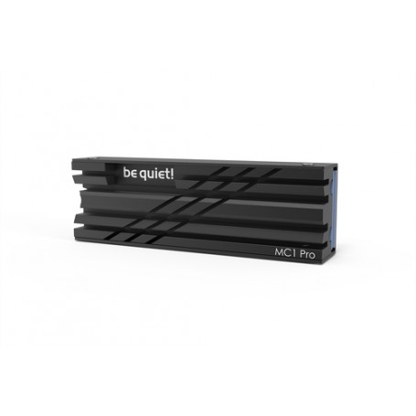 be quiet! MC1 PRO Unità allo stato solido Dissipatore di calore/Radiatore Nero 1 pz