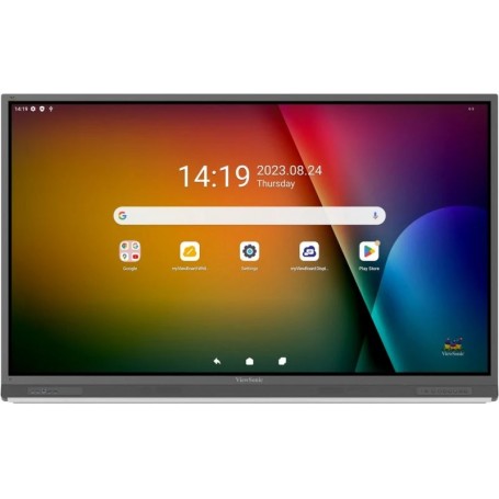 Viewsonic IFP7552-2F lavagna interattiva 190,5 cm (75") 3840 x 2160 Pixel Touch screen Nero HDMI