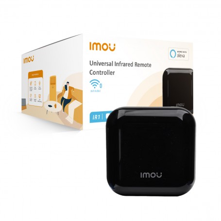 Imou Telecomando Infrarossi Universale. Compatibile Alexa e Google Assistant. Trasforma in SMART il tuo vecchio prodotto ad infr
