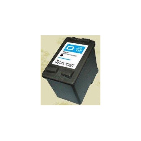 INK COMPATIBILE HP 301XL Nero 15ML X F2050 1510 3050 3050A 1050 2050A OJ-2620 OJ-4630 CH563EE