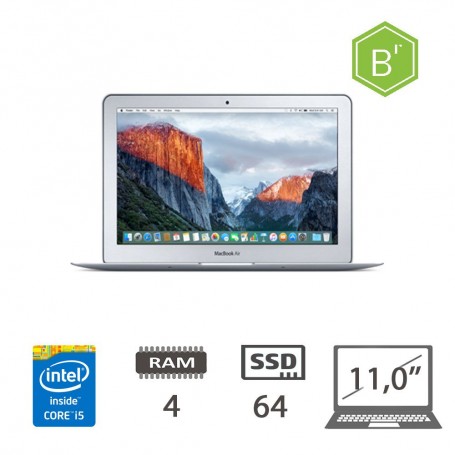 MBA 11,0 (M12)I5-3317U/4/SSD64/SLV/2Y - B