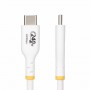 StarTech.com Cavo di ricarica USB-C Bianco da 3m, cavo USB C certificato USB-IF, 240W PD EPR, cavo di ricarica USB 2.0 Tipo-C pe