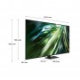 Samsung TV Neo QLED 4K 55" QE55QN90DATXZT Smart TV Wi-Fi Titan Black 2024, Processore NQ4 AI GEN2, Tecnologia Quantum Matrix, Ne