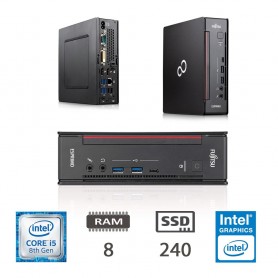 FUJITSU Q958 MINI - I5-8400/8/SSD240/W10P/2Y