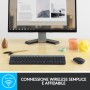 Logitech Slim Wireless Keyboard and Mouse Combo MK470 tastiera USB QWERTY Italiano Grafite (920-009196)