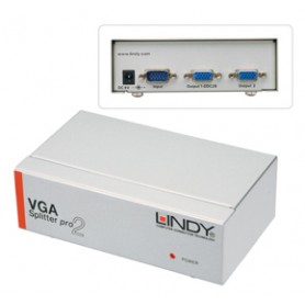 Lindy 2 Port VGA Splitter Pro 2x VGA (32571)
