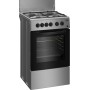 Beko CSS42014FS cucina Gas Nero, Argento A (7720883803)