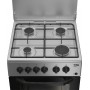 Beko CSS42014FS cucina Gas Nero, Argento A (7720883803)