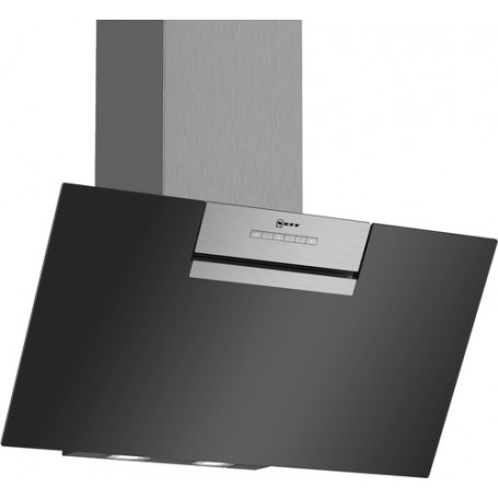 Neff D85IEE1S0 cappa aspirante Cappa aspirante a parete Nero, Acciaio inossidabile 670 m³/h B (D85IEE1S0)