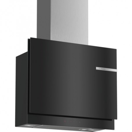 Bosch Serie 6 DWF67KM60 cappa aspirante Cappa aspirante a parete Nero, Acciaio inossidabile 710 m³/h A (DWF67KM60)