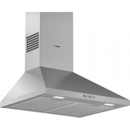 Bosch Serie 2 DWP64BC50 cappa aspirante Cappa aspirante a parete Acciaio inossidabile 360 m³/h C (DWP64BC50)