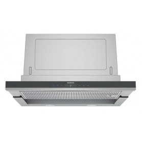 Siemens iQ700 LI67SA671 cappa aspirante Semintegrato (semincassato) Nero, Acciaio inossidabile 717 m³/h A (LI67SA671)