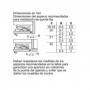 Siemens iQ500 GU15DADF0 congelatore Da incasso 106 L F Bianco (GU15DADF0)