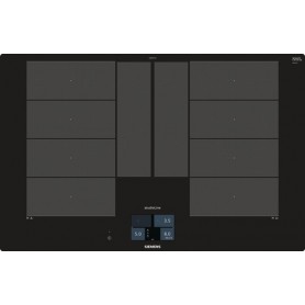Siemens EX801KYW1E piano cottura Nero Da incasso Piano cottura a induzione 4 Fornello(i) (EX801KYW1E)