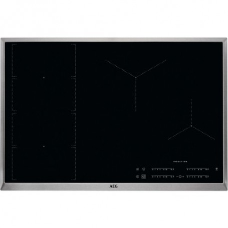 AEG IKE84471XB Nero, Acciaio inossidabile Da incasso Piano cottura a induzione (949 597 229)