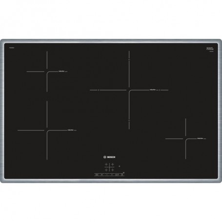 Bosch PIE845BB1E piano cottura Nero Da incasso Piano cottura a induzione 4 Fornello(i) (PIE845BB1E)