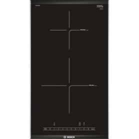 Bosch PIB375FB1E piano cottura Nero, Acciaio inossidabile Da incasso Piano cottura a induzione 2 Fornello(i) (PIB375FB1E)